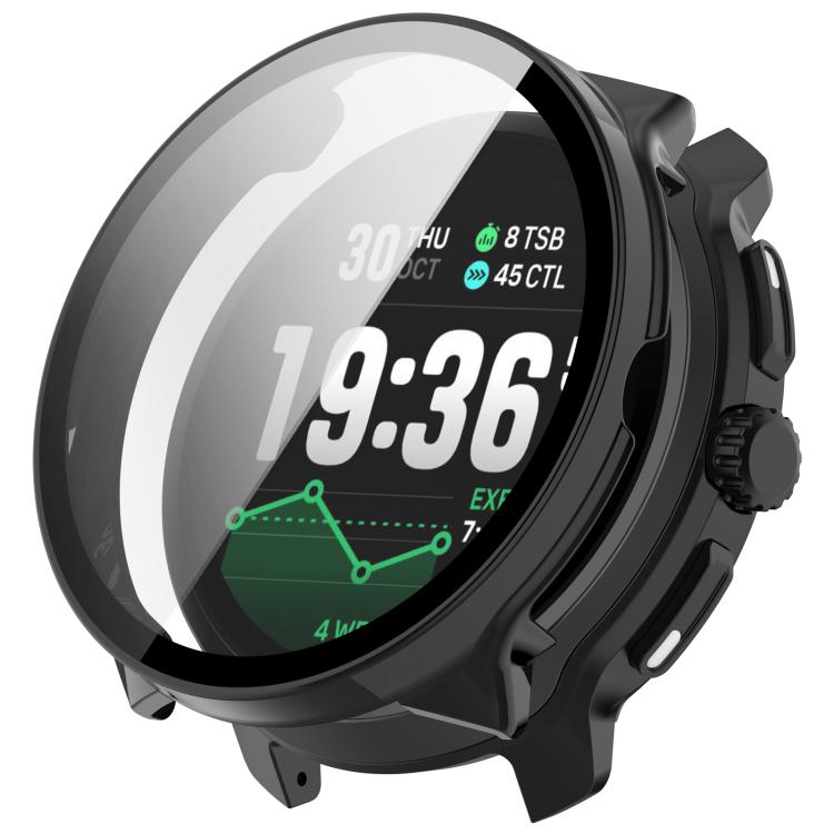 

For Suunto Race 2 Tempered Film Integrated PC Watch Protective Cover(Black)