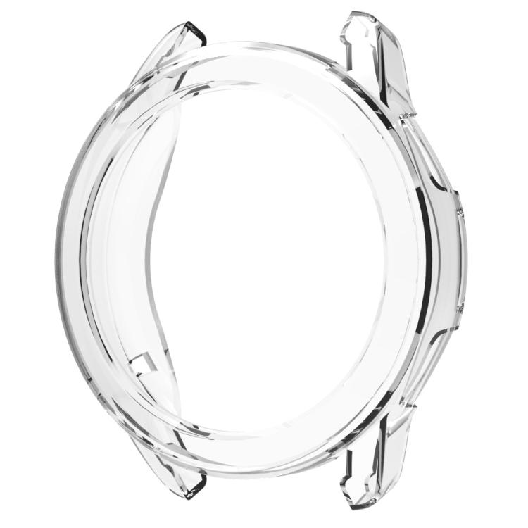 

For Xiaomi Watch S3 Half Coverage Hollow TPU Watch Protective Cover(Transparent)
