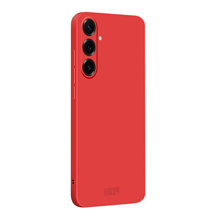 

For Samsung Galaxy A37 5G MOFI Caring Soft Shell Liquid Silicone Skin Feel Phone Case(Red)