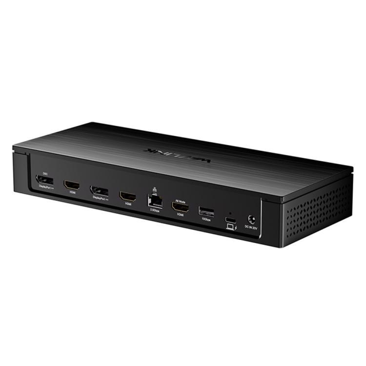 

WAVLINK UG75PD5-3H2D2 For Mac M1 / M2 / M3 / M4 / Windows DisplayLink-7400 Docking Station, Plug:US Plug
