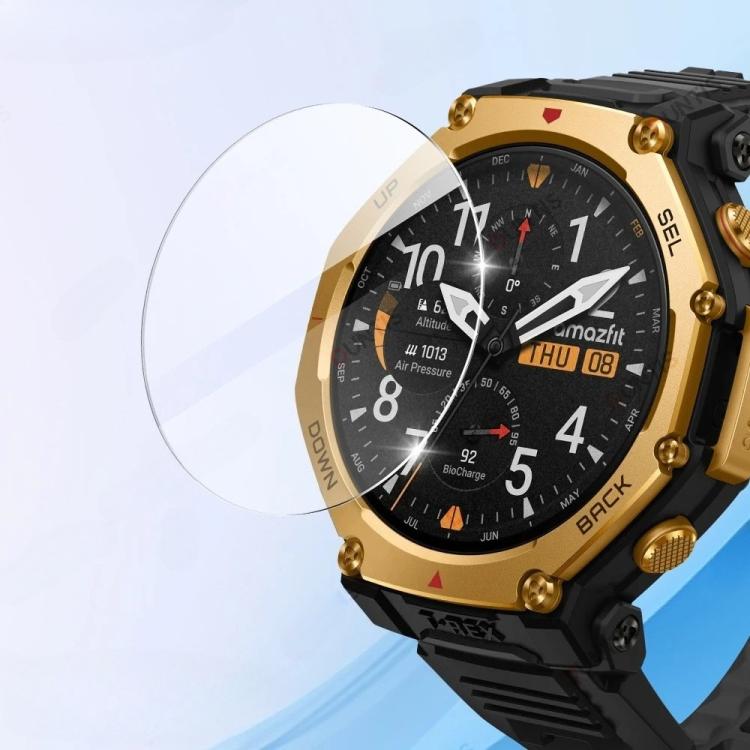 For Amazfit T-Rex Pro HD Tempered Glass Watch Screen