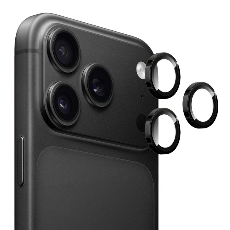 

For iPhone 17 Pro / 17 Pro Max ENKAY AR Anti-reflection Camera Lens Glass Full Film(Black)