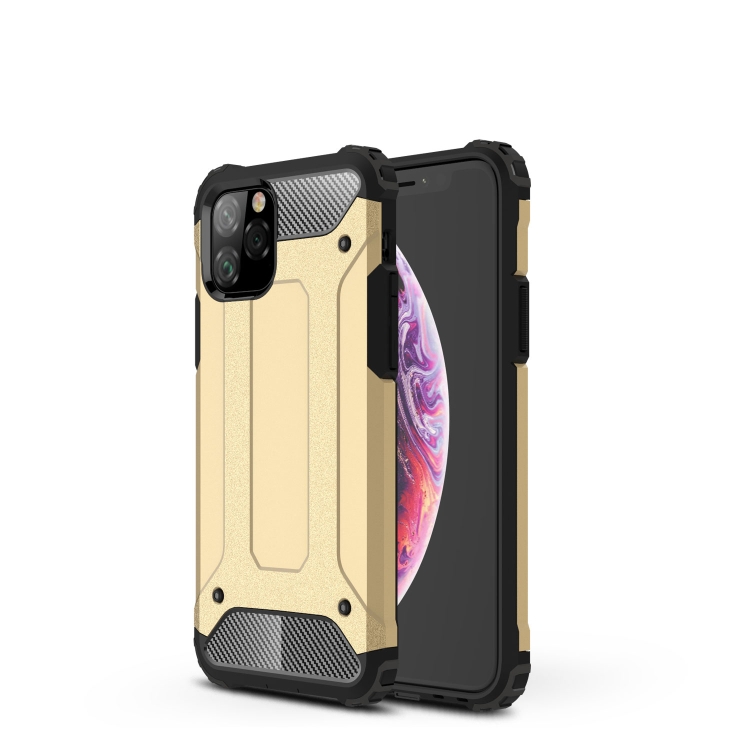 

For iPhone 11 Pro Magic Armor TPU + PC Combination Case(Gold)