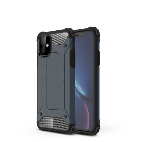

For iPhone 11 Magic Armor TPU + PC Combination Case (Navy Blue)