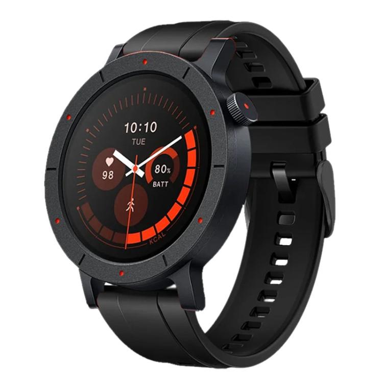 

For CMF Watch 3 Pro Black Buckle Solid Color Silicone Watch Band(Black)