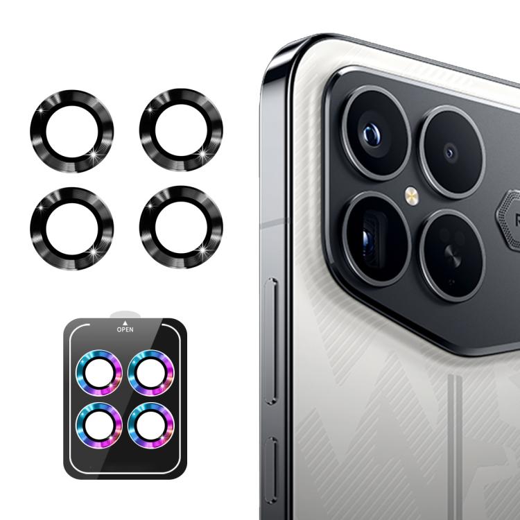 

For Redmi K90 Pro Max ENKAY Hat-Prince 9H Rear Camera Lens Aluminium Alloy Tempered Glass Film(Black)