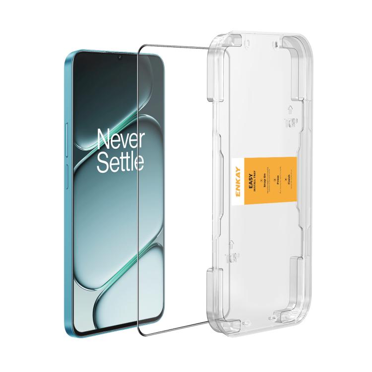 

For OnePlus 15 ENKAY Easy Install 0.18mm High Alumina Silicon Full Glass Film, Support Ultrasonic Unlock