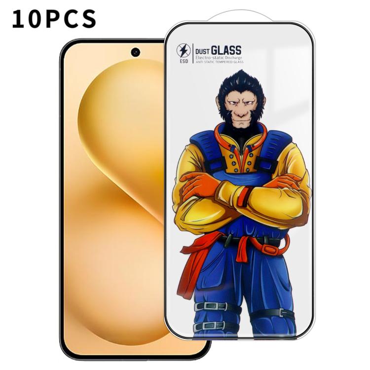 

For vivo S30 Pro mini 10pcs Armor Super-Strong 3D Curved 120C Anti-Static High-Aluminum Screen-Printed HD Tempered Glass Film