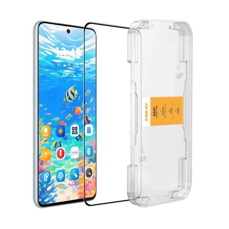 

For OPPO Find X9 ENKAY Easy Install 0.18mm High Alumina Silicon Full Glass Film, Support Ultrasonic Unlock