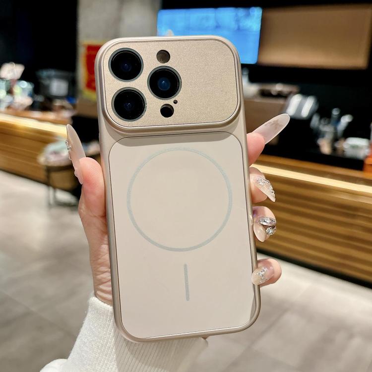 

For iPhone 14 Pro Dunjia Organic Silicone MagSafe Shockproof Phone Case(Gold)