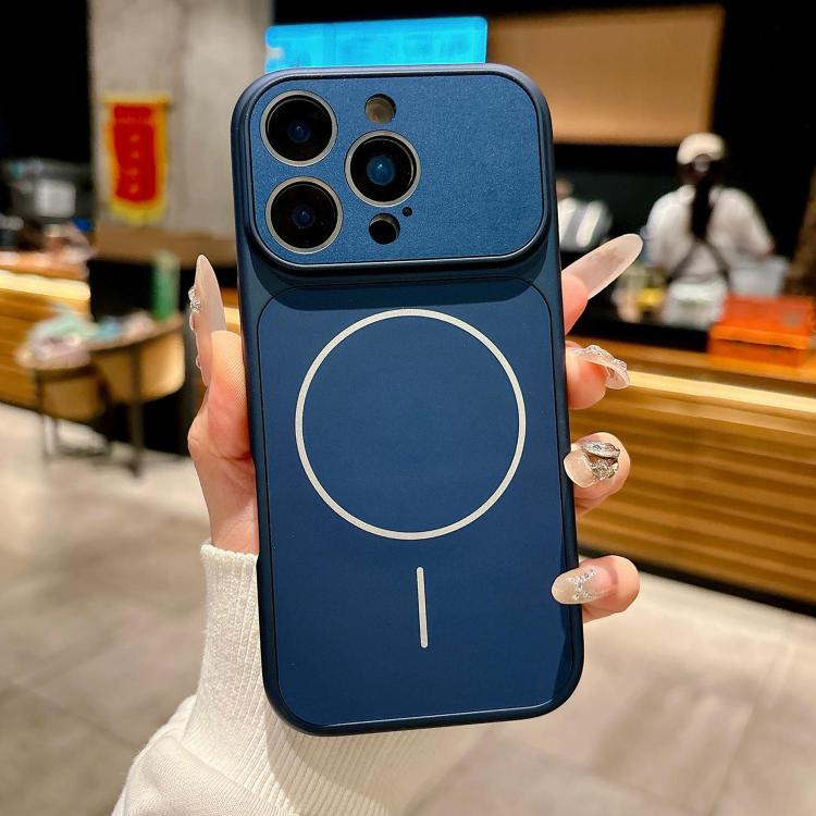 

For iPhone 16 Pro Dunjia Organic Silicone MagSafe Shockproof Phone Case(Blue)