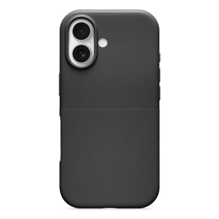 

For iPhone 17 Super Magnetic 2-in-1 Silicone Shockproof Phone Case with AI Camera Button(Black)