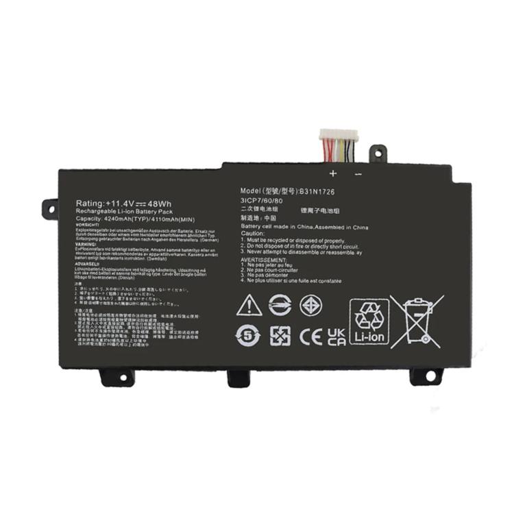 

B31N1726 3600mAh Laptop Battery Replacement For ASUS TUF Gaming 5th/6th/7th/8th Generation FX80G FX86F/G
