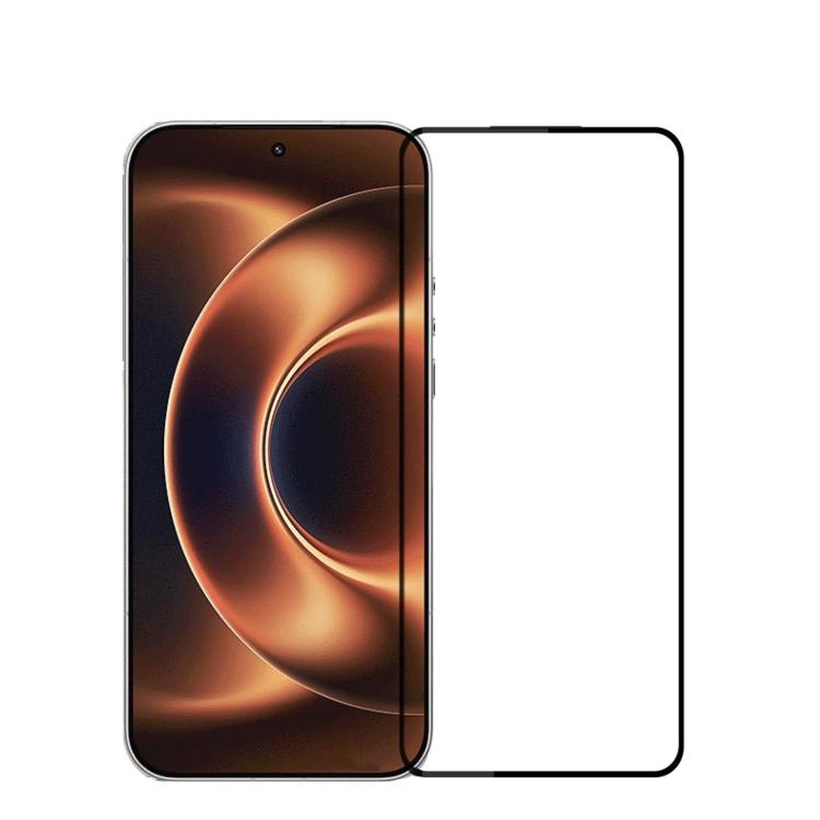 

For Xiaomi 17 Ultra Unlock PINWUYO 9H 2.5D Full Screen Tempered Glass Film(Black)