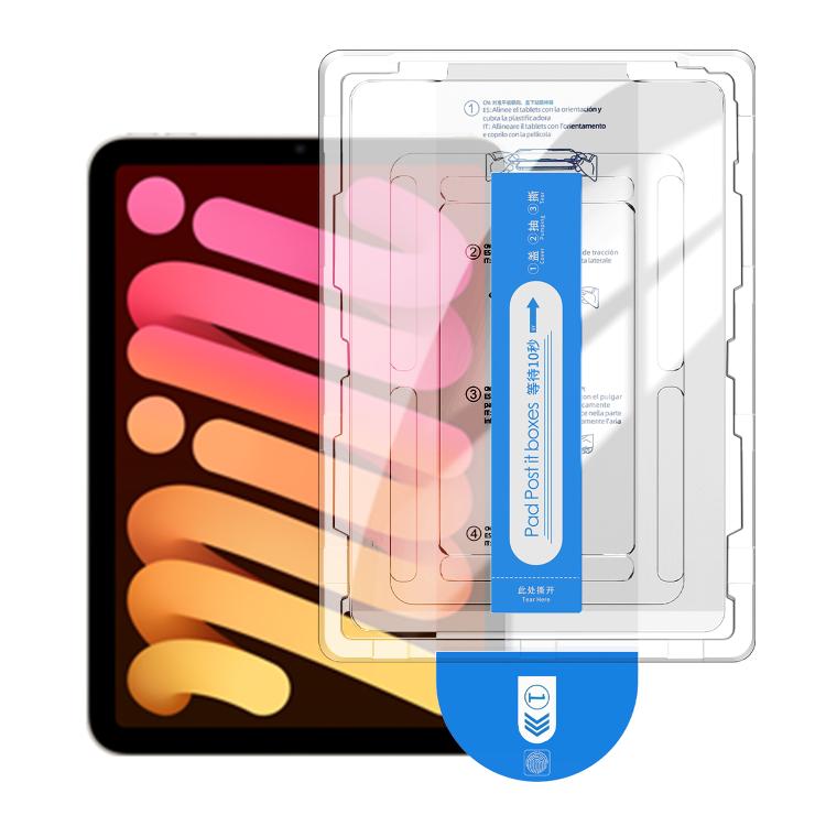

For iPad mini 2024 / mini 6 Easy Install Box Dust-Free Curved Edge HD Tempered Glass Film