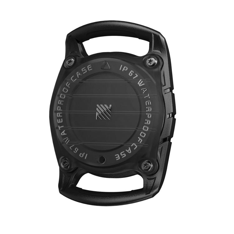 

For AirTag Seal IP7 Water-Resistant Shockproof Anti-Loss Tracker Protective Cover(Black)