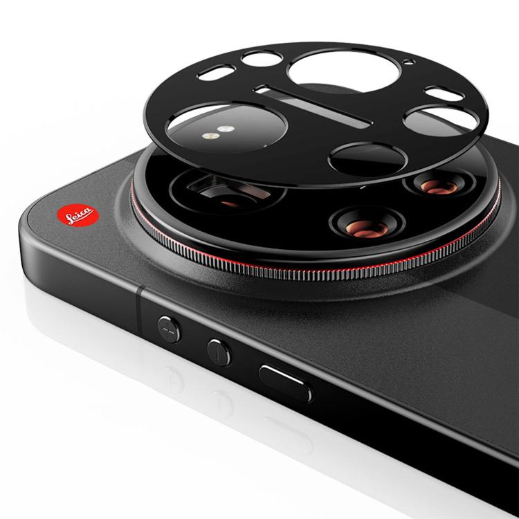 For Xiaomi 17 Ultra by Leica Kalebol Metal Hollow Lens Protection Ring(Black)