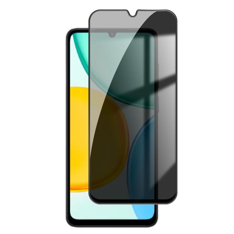 

For Honor X5d 4G Kalebol High-Aluminum Screen-Printed Full-Coverage Black-Border Privacy Tempered Glass Film