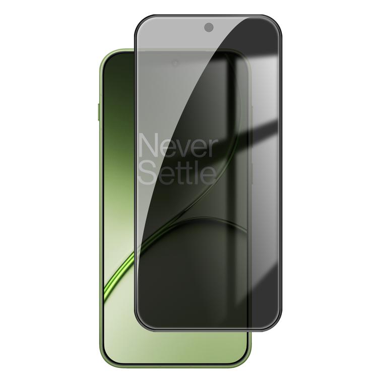 

For OnePlus 15T Kalebol High-Aluminum Screen-Printed Full-Coverage Black-Border Privacy Tempered Glass Film