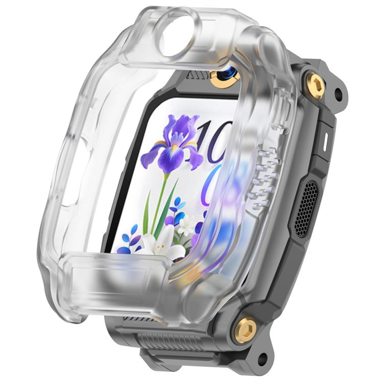 

For Imoo Watch Phone Z11 / Z11 Junior Edition Half Coverage Hollow TPU Watch Protective Case(Transparent)