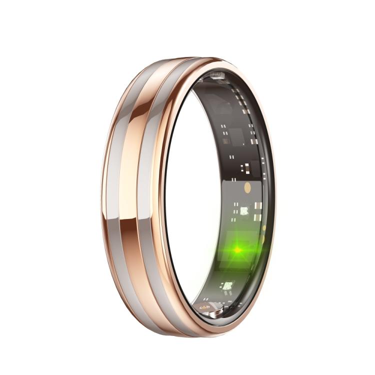 

HR02 SIZE 10 Smart Ring, Supports Health Monitoring / Female Menstrual Cycle / Gesture Control(Gold)