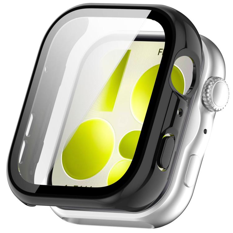 

For Huawei Watch Fit 5 Pro Tempered Film Integrated PC Watch Protective Case(Black)