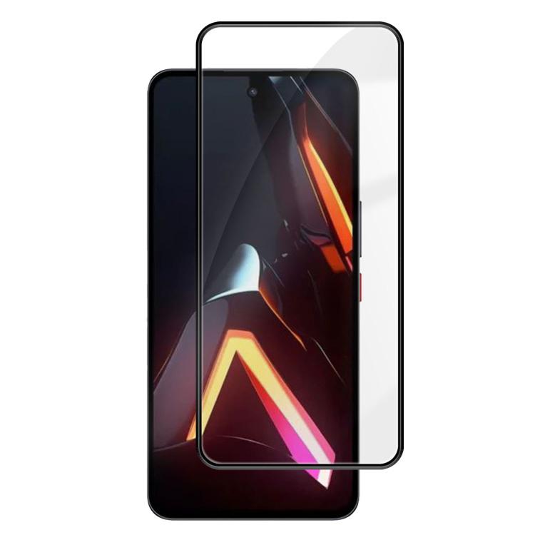 

For ZTE nubia Neo 5 Pro 5G Kalebol High-Aluminum Screen-Printed Full-Coverage Anti-Fingerprint Black-Bordered HD Tempered Glass Film