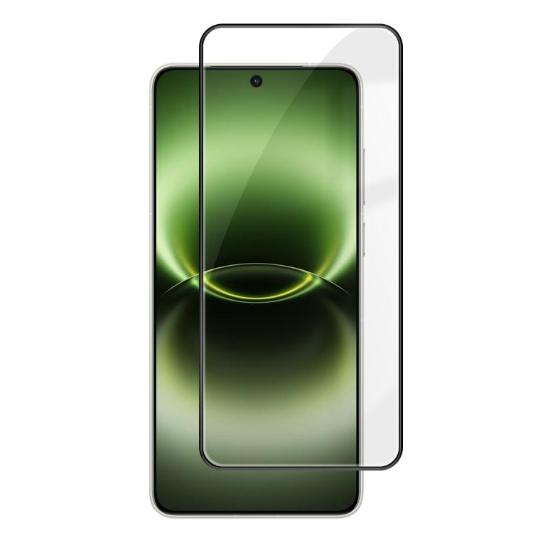 

For vivo X300 Ultra Kalebol High-Aluminum Screen-Printed Full-Coverage Anti-Fingerprint Black-Bordered HD Tempered Glass Film