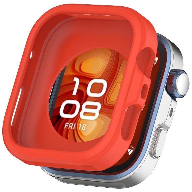 

For Huawei Watch Fit 5 Pro Silicone Watch Protective Case(Orange)