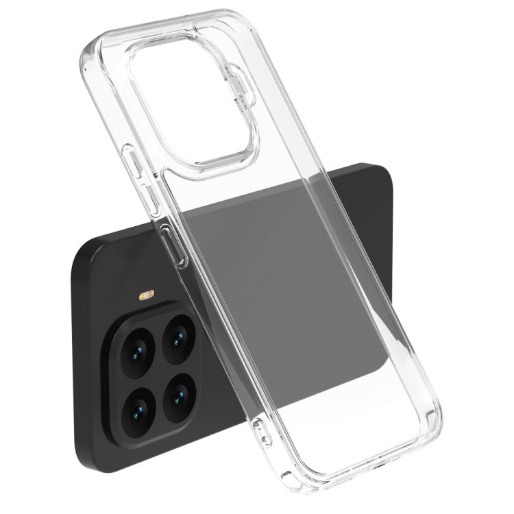 

For xiaomi 17T Pro 5G LeReach TOC Clear Series Composite Armor TPU Acrylic Hybrid Shockproof Phone Case(Transparent)