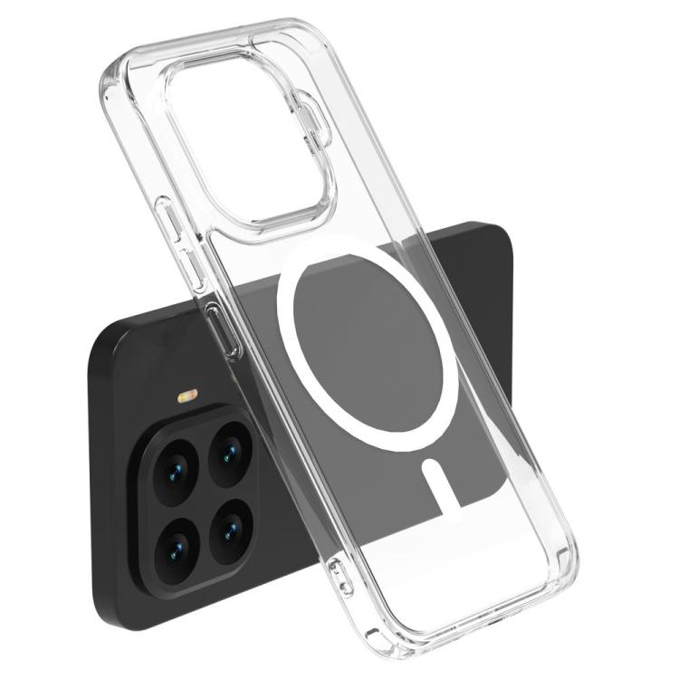 For Xiaomi 17T 5G LeReach TOC Clear Series Dual-Composite Armor TPU + Acrylic Shockproof Magnetic Phone Case(Transparent)