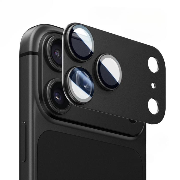 For iPhone 18 Pro Kalebol AR+AF Anti-Reflective Armor Full-Coverage Metal Lens Ring Film(Black)