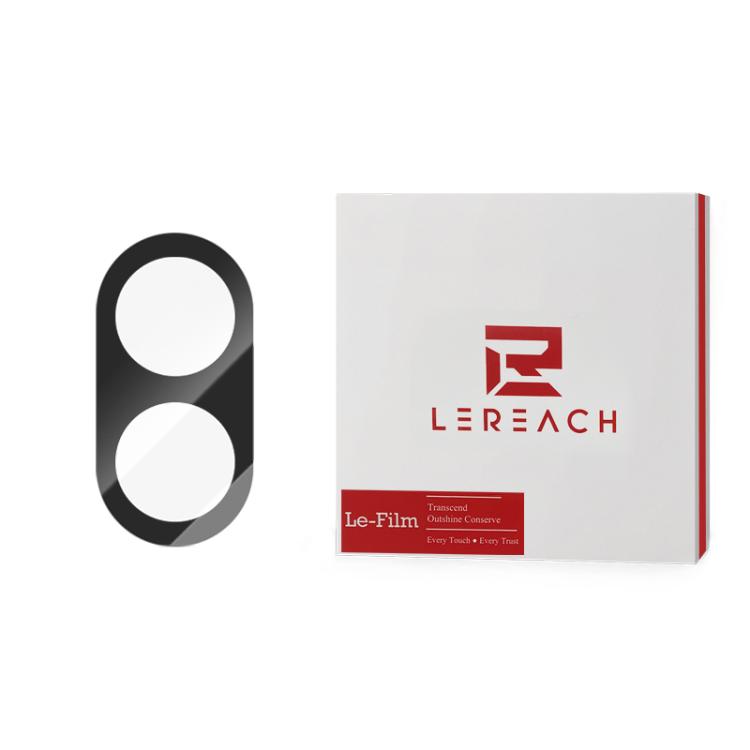 For Galaxy Z Flip8 5G LeReach TF Series 3D Full Coverage Version HD Wear-Resistant Camera Lens Glass Film(Black)
