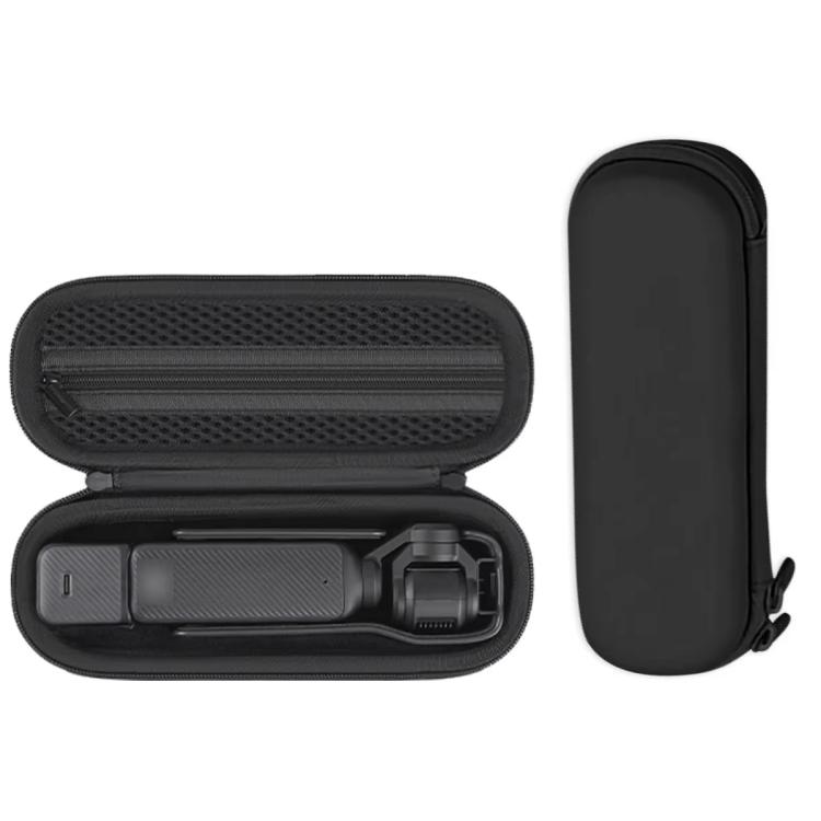 For DJI Osmo Pocket 4 EVA Hard Shell Protective Organizer Bag(Black)