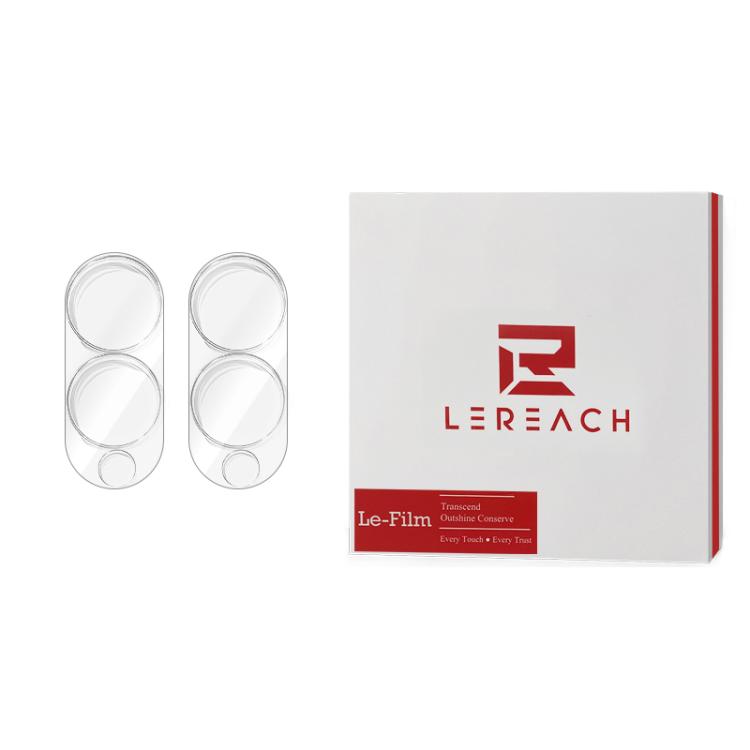 For Galaxy Z Fold8 5G 2Pcs/Set LeReach TF Series 3D Full Coverage Version HD Wear-Resistant Camera Lens Glass Film(Transparent)