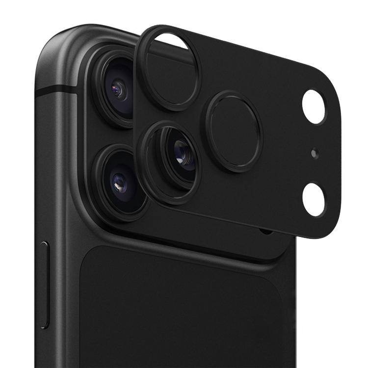For iPhone 18 Pro Kalebol Metal Convex Hollow Lens Protector Ring(Black)