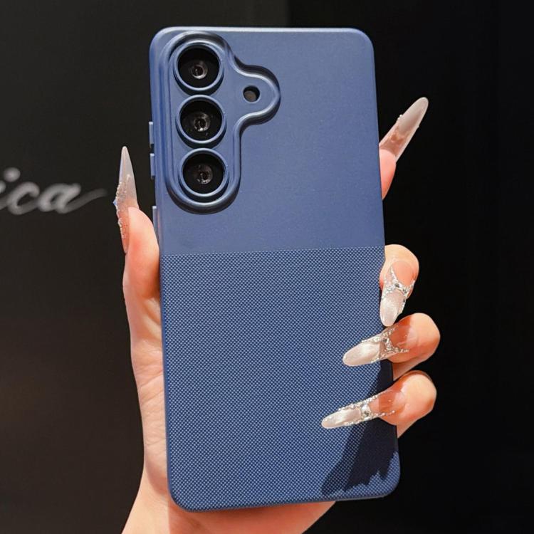 

For Galaxy S26+ 5G Imitation Dot-texture TPU Phone Case(Blue)