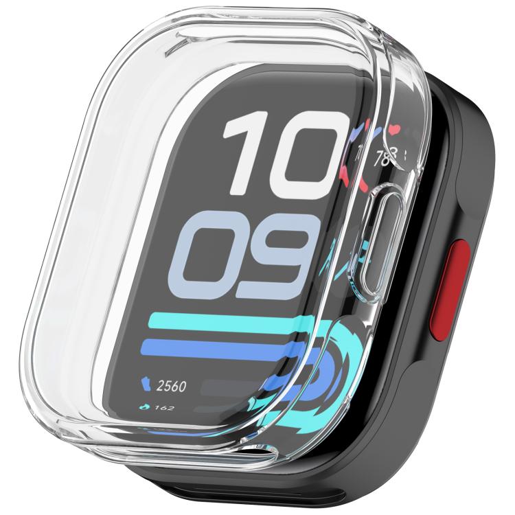 For Redmi Watch 6 Lite All Coverage Electroplated TPU Watch Protective Case(Transparent)