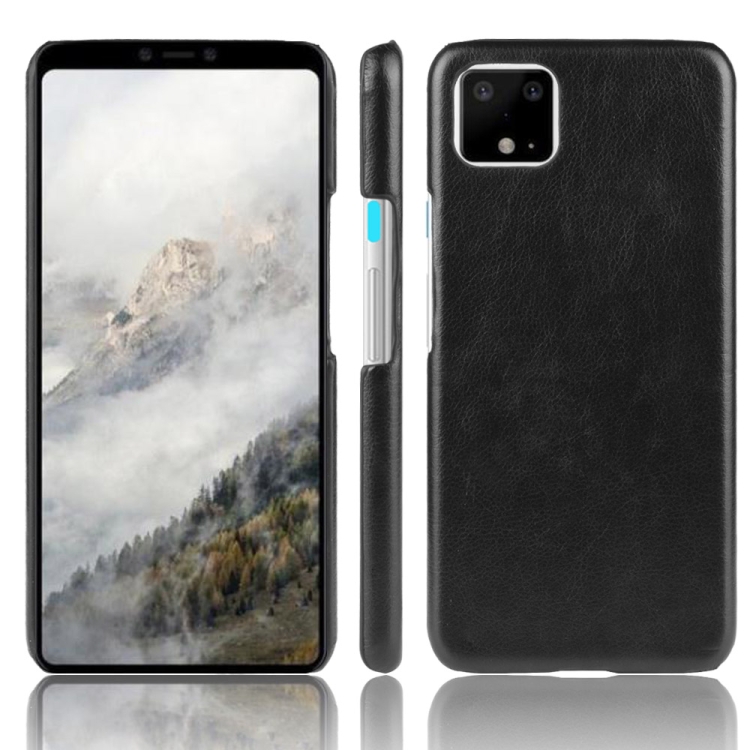 

Shockproof Litchi Texture PC + PU Case For Google Pixel 4 XL(Black)