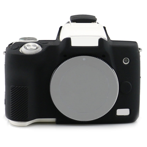 

Richwell Silicone Armor Skin Case Body Cover Protector for Canon EOS M50 Body Digital Camera(Black)