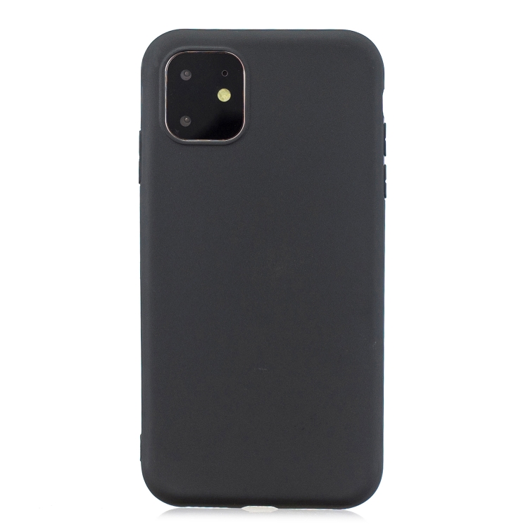 

Frosted Solid Color TPU Protective Case for iPhone 11(Black)