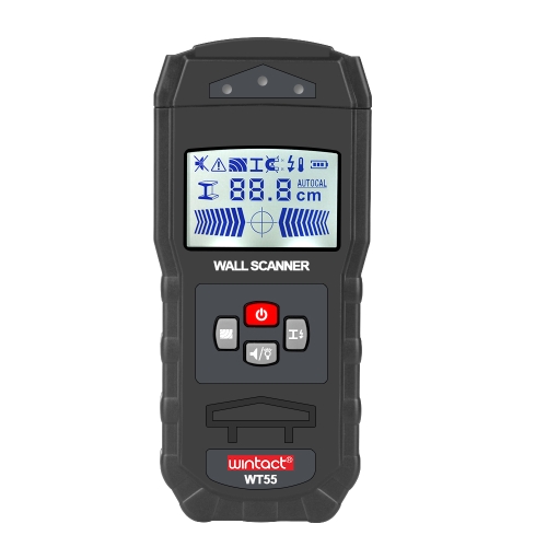 WT55 Digital Wall Scanner Multi Detector Universal Wire Water Pipes Metal Finder 