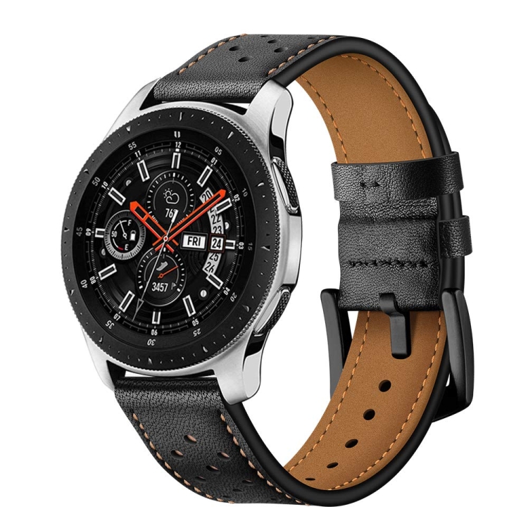 SUNSKY - Para Samsung Galaxy Watch Active 2 22mm Sport Sport Sport Strap  (Negro)