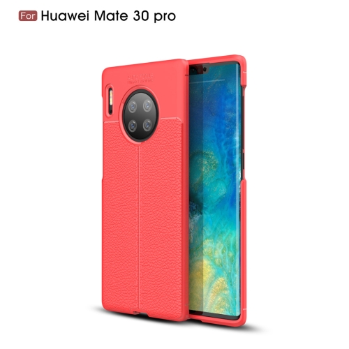 

For Huawei Mate 30 Pro Litchi Texture TPU Shockproof Case(Red)