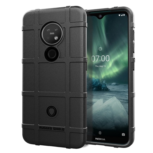 

For Nokia 6.2 Full Coverage Shockproof TPU Case(Black)