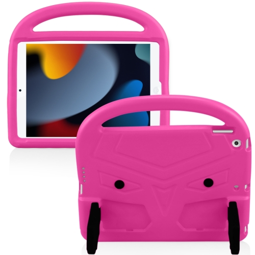 For iPad 10.2 Sparrow Style EVA Material Children Shockproof Casing Shell(Rose pink) tablet case replacement for ipad 7th generation 10 2 inch full body protection case with adjustable angle blue