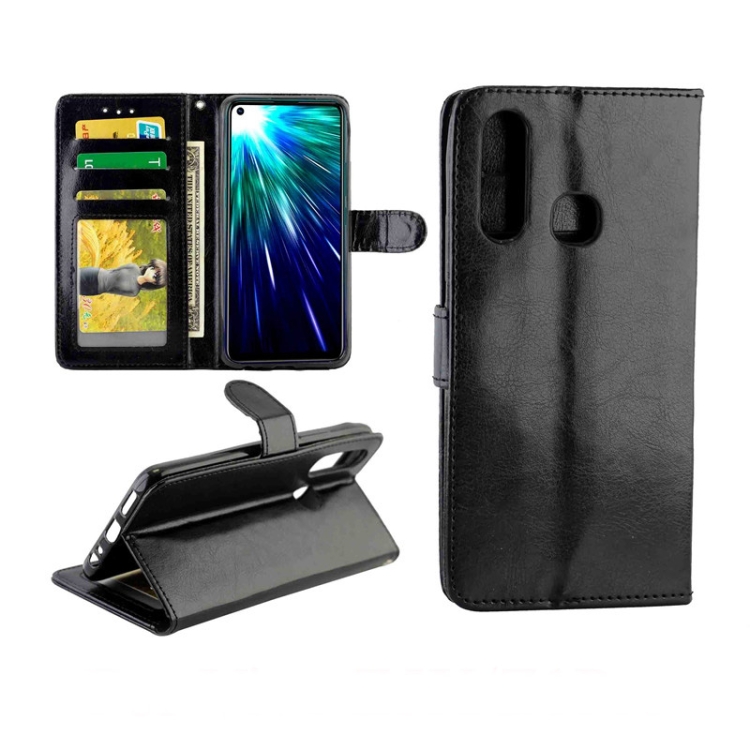 For Vivo Z1 Pro Crazy Horse Texture Horizontal Flip Leather Case