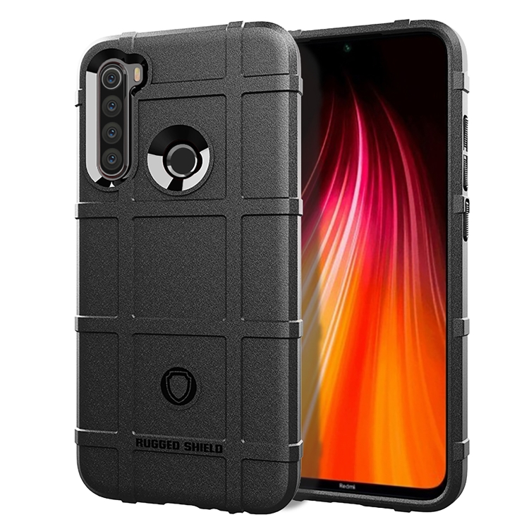 

For Xiaomi Redmi Note 8T Full Coverage Shockproof TPU Case(Black)