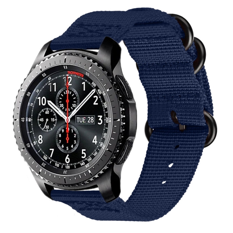 For Samsung Galaxy Watch Active 20mm Gear S3 Nylon Three