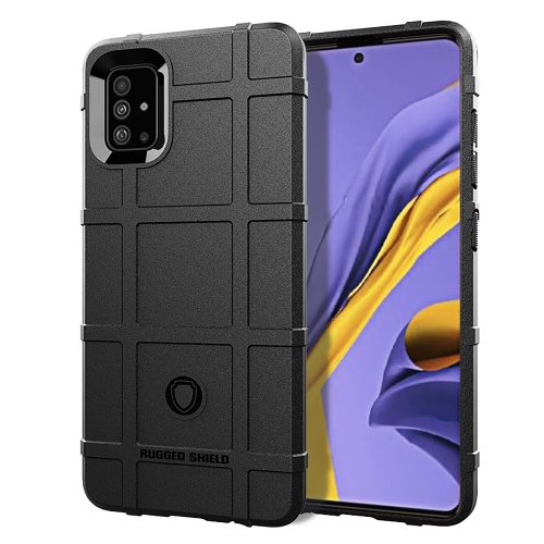 

For Galaxy A51 Full Coverage Shockproof TPU Case(Black)